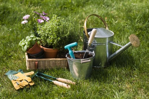 Green waste and woodchip from tree surgery being handled in compliance with regulations